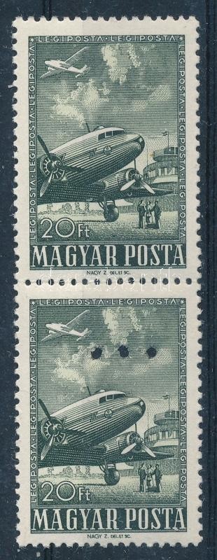 ** 1957 Repülő Pár, Az Egyik Hármaslyukasztással - Other & Unclassified