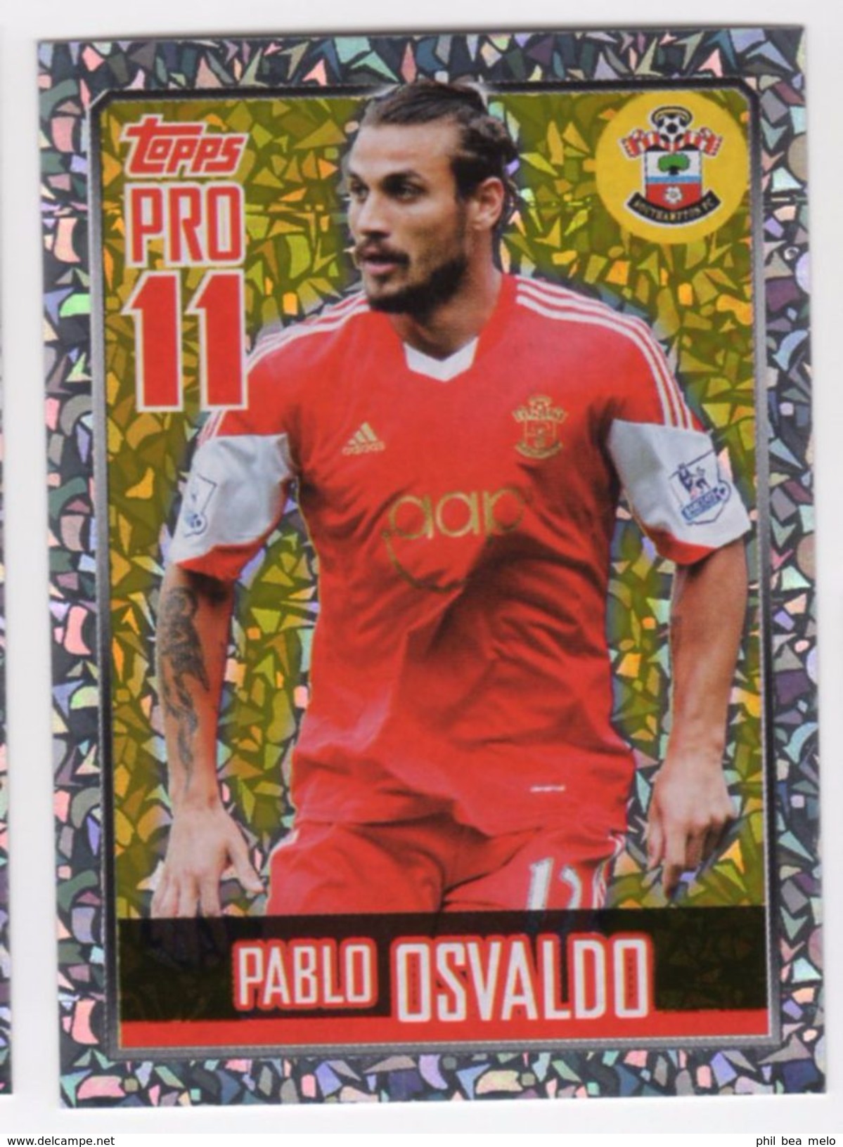 FOOT ENGLAND TOPPS PREMIER LEAGUE 2014 - DOS D'ORIGINE - CHOISIR 2 STICKERS DANS LA LISTE