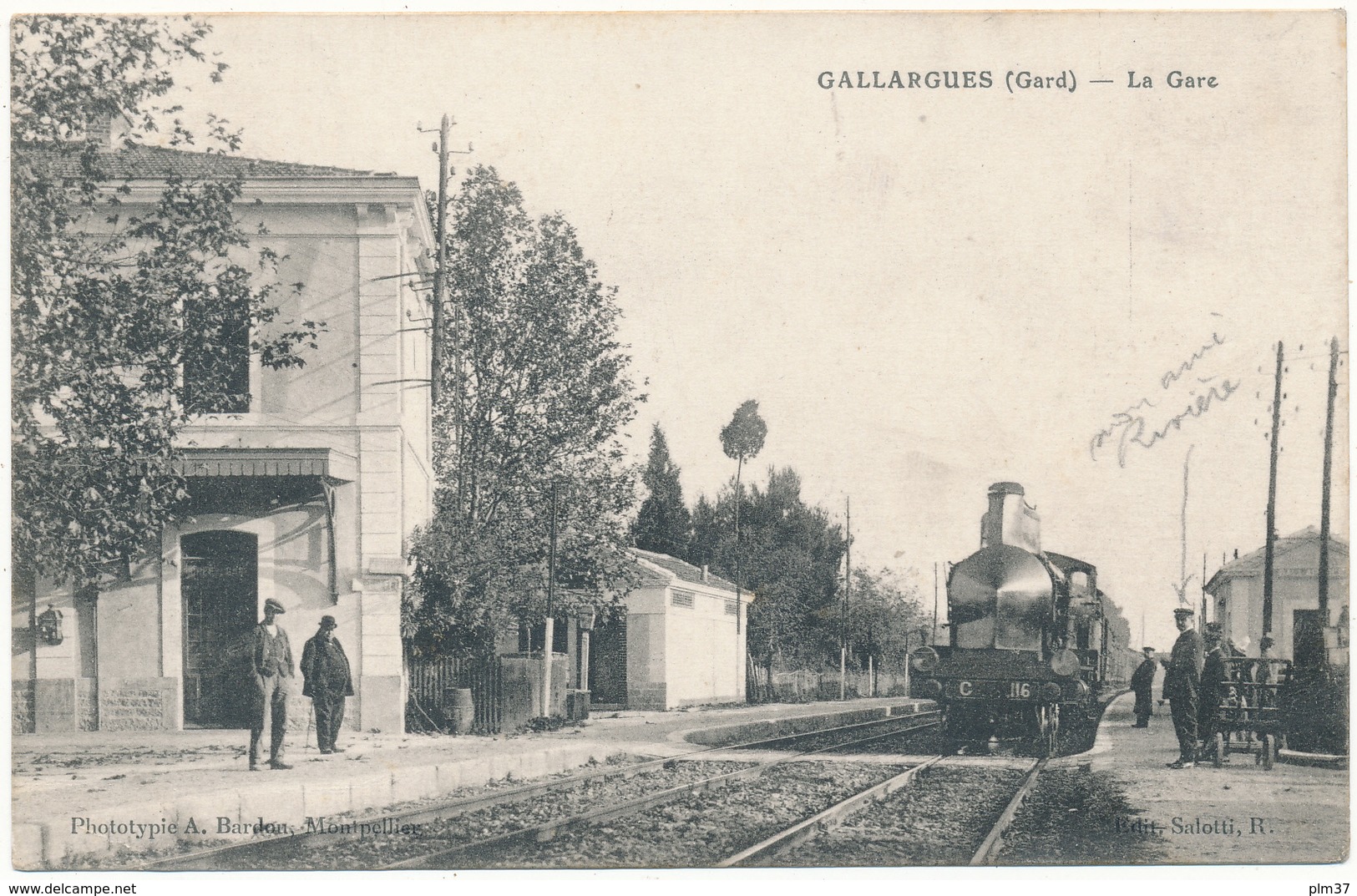 GALLARGUES - La Gare - Gallargues-le-Montueux