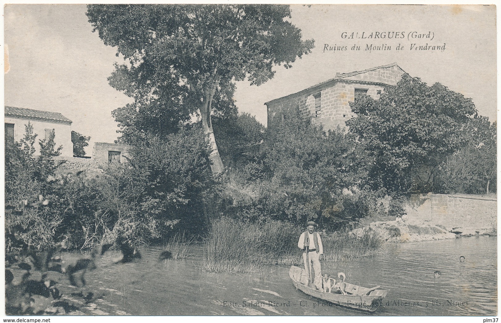 GALLARGUES - Ruines Du Moulin De Vendrand - Gallargues-le-Montueux