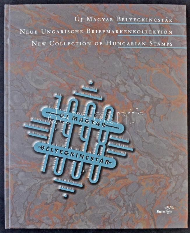 ** 1998 Új Magyar Bélyegkincstár Benne Az Amerika állatai Blokk Fekete Nyomata (33.100) / Year Book Including Mi. Block  - Autres & Non Classés