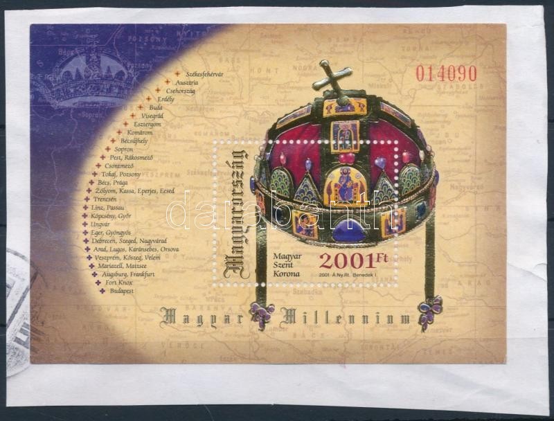 2001 Magyar Millenium Blokk (4.700) - Autres & Non Classés