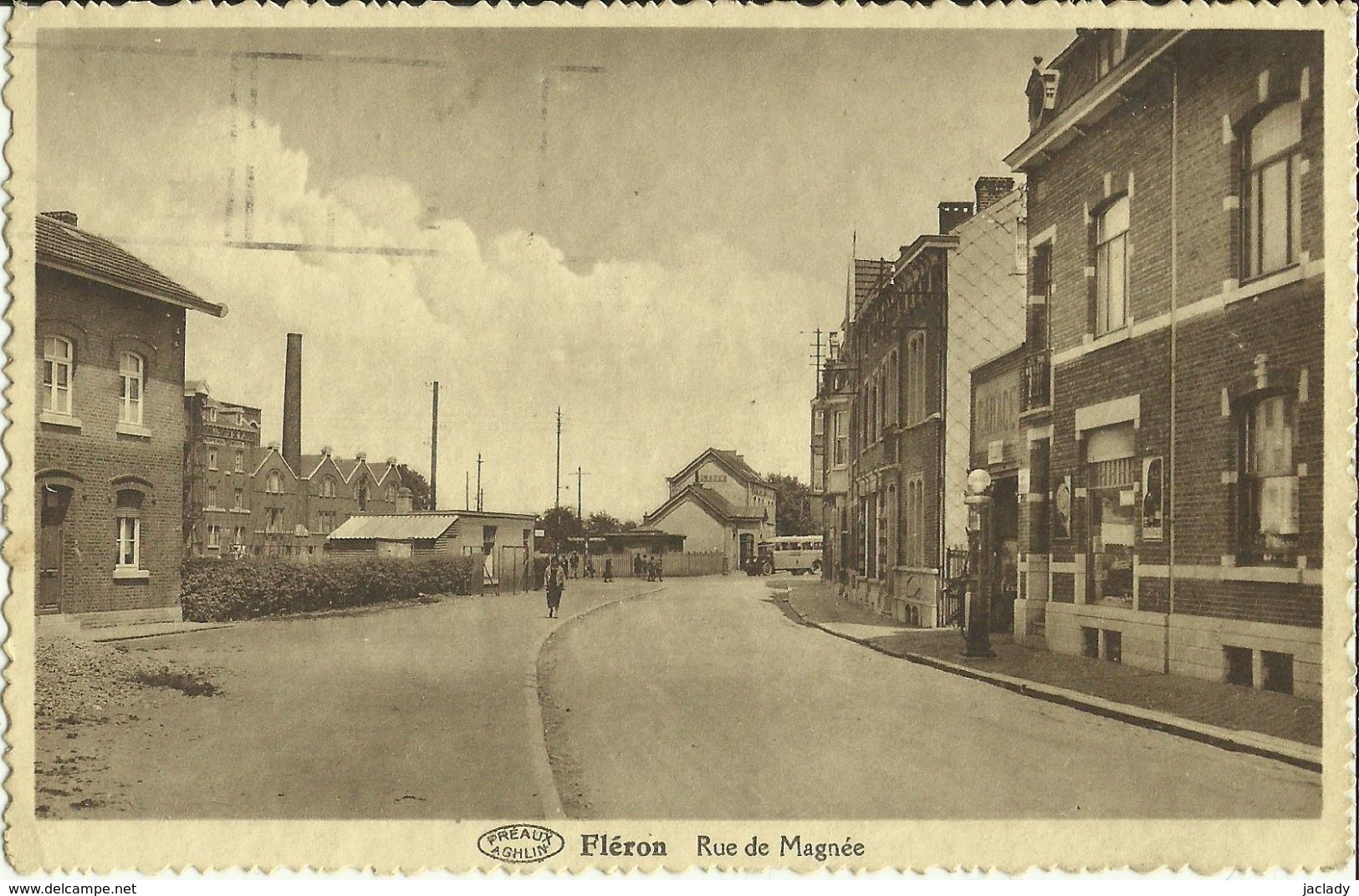 Flèron -- Rue De Magnée.   (2 Scans) - Fléron