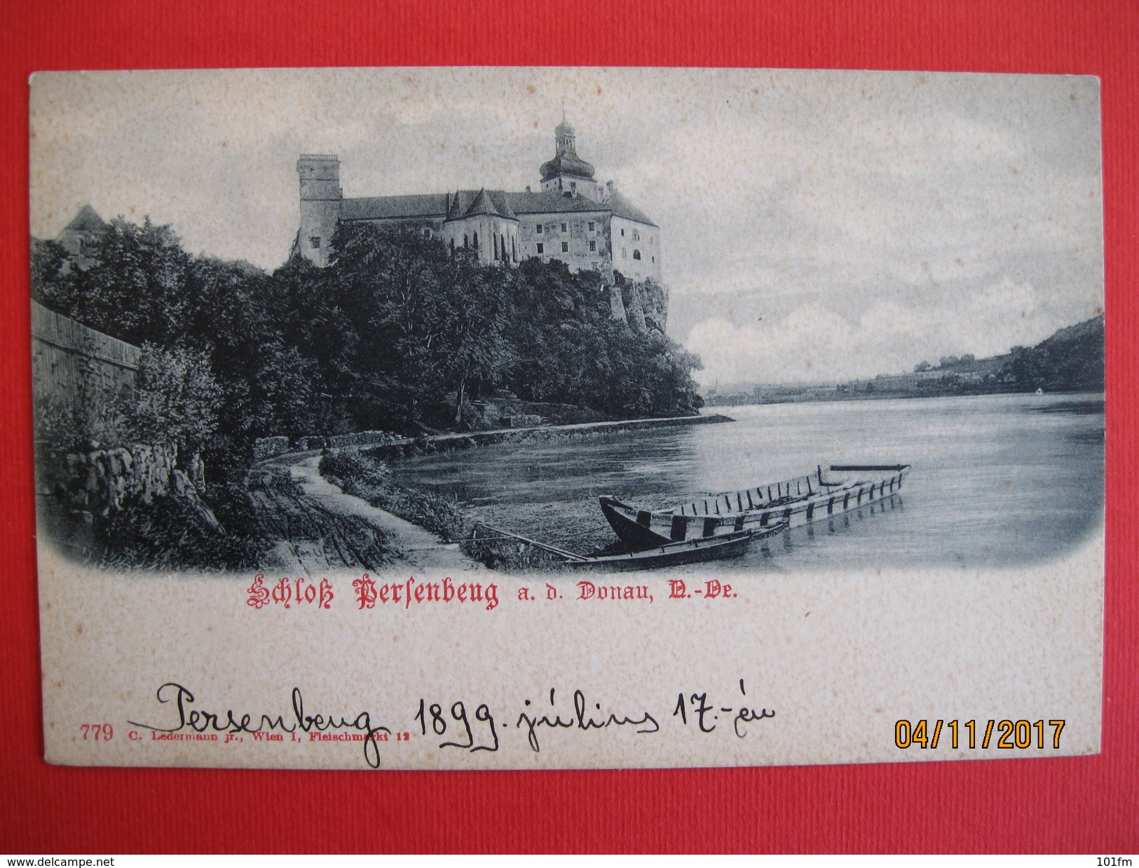 AUSTRIA - SCHLOSS PERSENBURG - ED. C. LEDERMANN 1899 - Melk