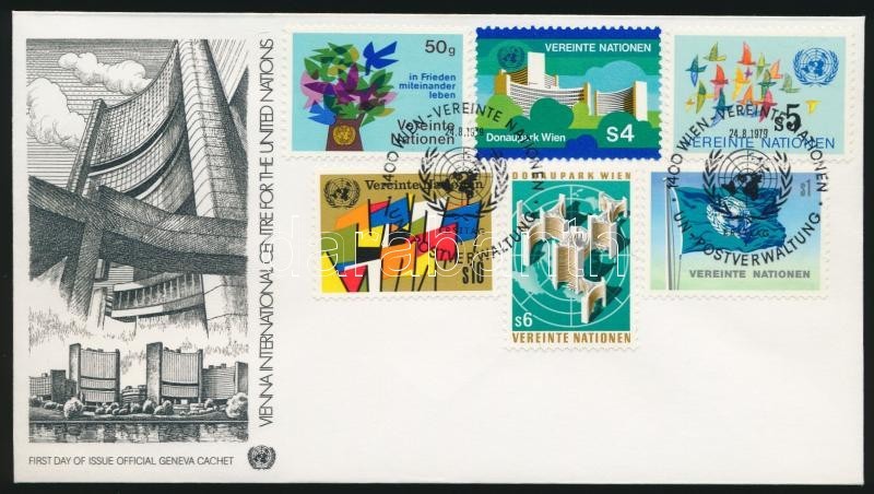 1979 Forgalmi Sor Mi 1-6  FDC-n - Other & Unclassified