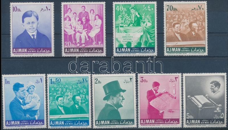 ** 1967 John F. Kennedy Sor Mi 141-149 A - Autres & Non Classés