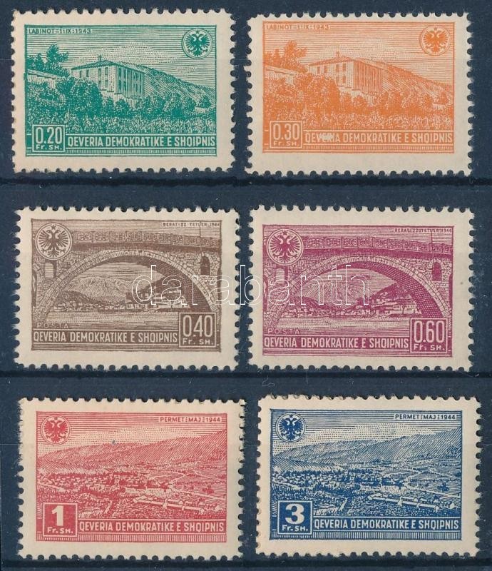 ** 1945 Forgalmi: Események Sor Mi 379-384 - Other & Unclassified