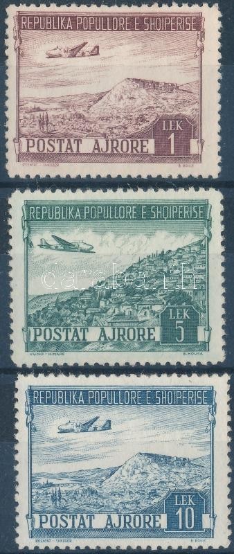 ** 1950 Repülő 3 érték Mi 490, 492-493 - Autres & Non Classés