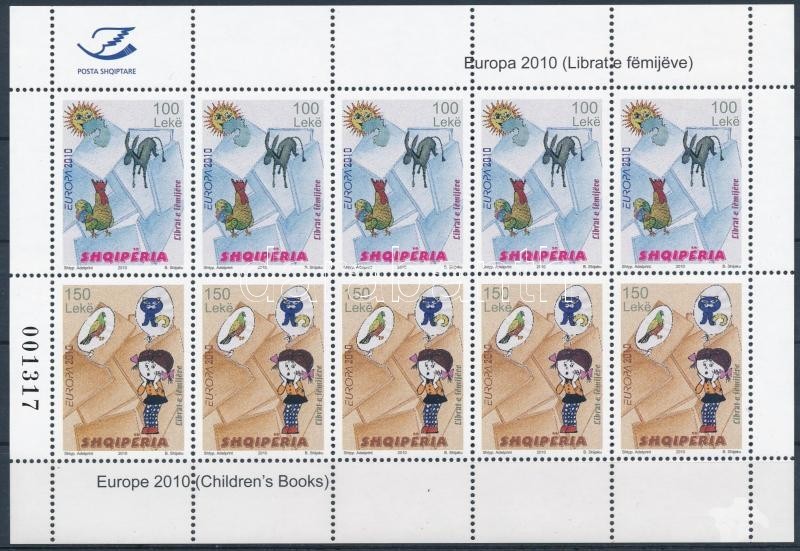 ** 2011 Europa CEPT Gyermekkönyvek Kisív Mi 3334-3335 - Autres & Non Classés