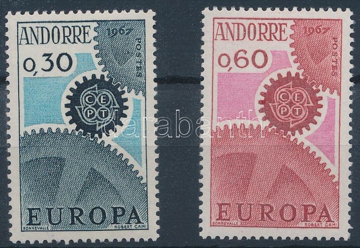 ** 1967 Europa CEPT Sor Mi 199-200 - Autres & Non Classés