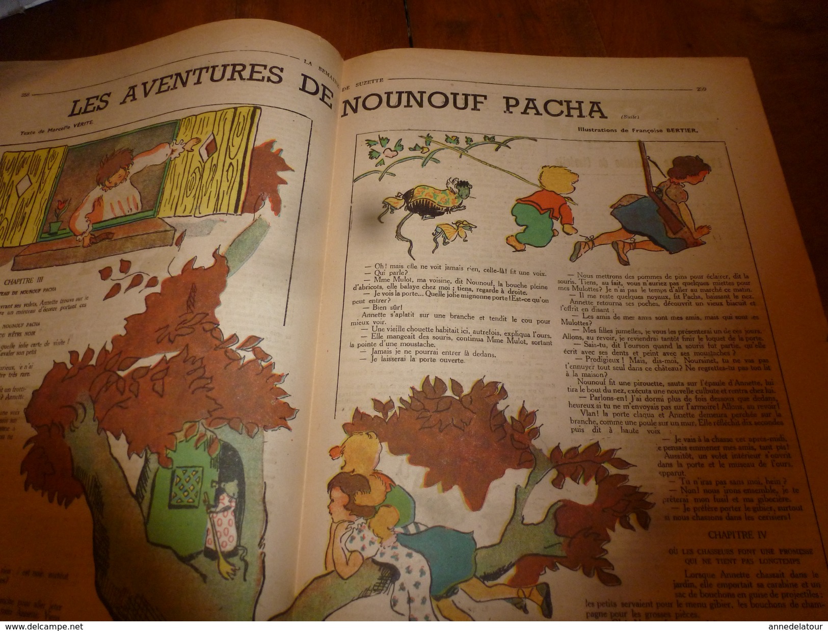 1949 LSDS (La Semaine De Suzette) :Conte Du Lapin Blanc; Aventures De Nounouf Pacha ; Etc - La Semaine De Suzette