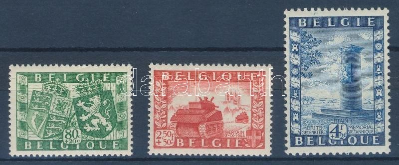 ** 1950 Belga-brit Partnerség Sor Mi 863-865 - Autres & Non Classés
