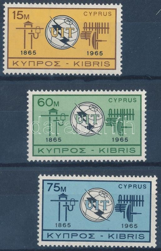 ** 1965 Távközlés Sor Mi 253-255 - Other & Unclassified