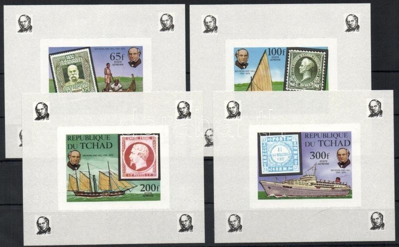 ** 1979 Rowland Hill Sor Vágott Blokkformában Mi 872-875 - Other & Unclassified