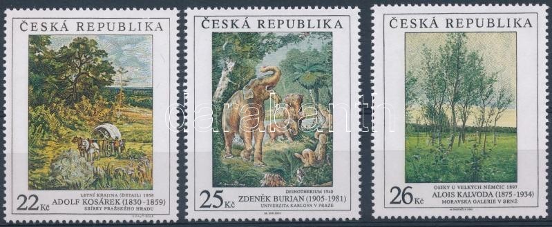 ** 2005 Festmények Sor Mi 451-453 - Other & Unclassified