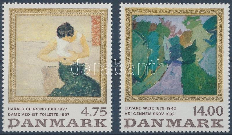 ** 1991 Festmények Sor Mi 1016-1017 - Other & Unclassified