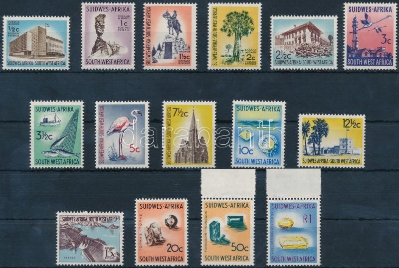 ** 1961 Forgalmi Sor Mi 296-310 - Other & Unclassified