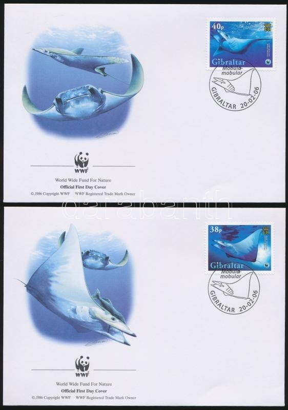 2006 WWF: Ördögrájafélék Sor Párokban + 4 Db FDC Mi 1150-1153 - Other & Unclassified