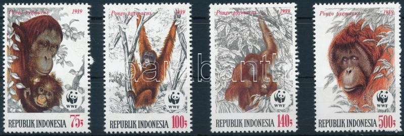 ** 1989 WWF: Orangután Sor Mi 1291-1294 - Autres & Non Classés