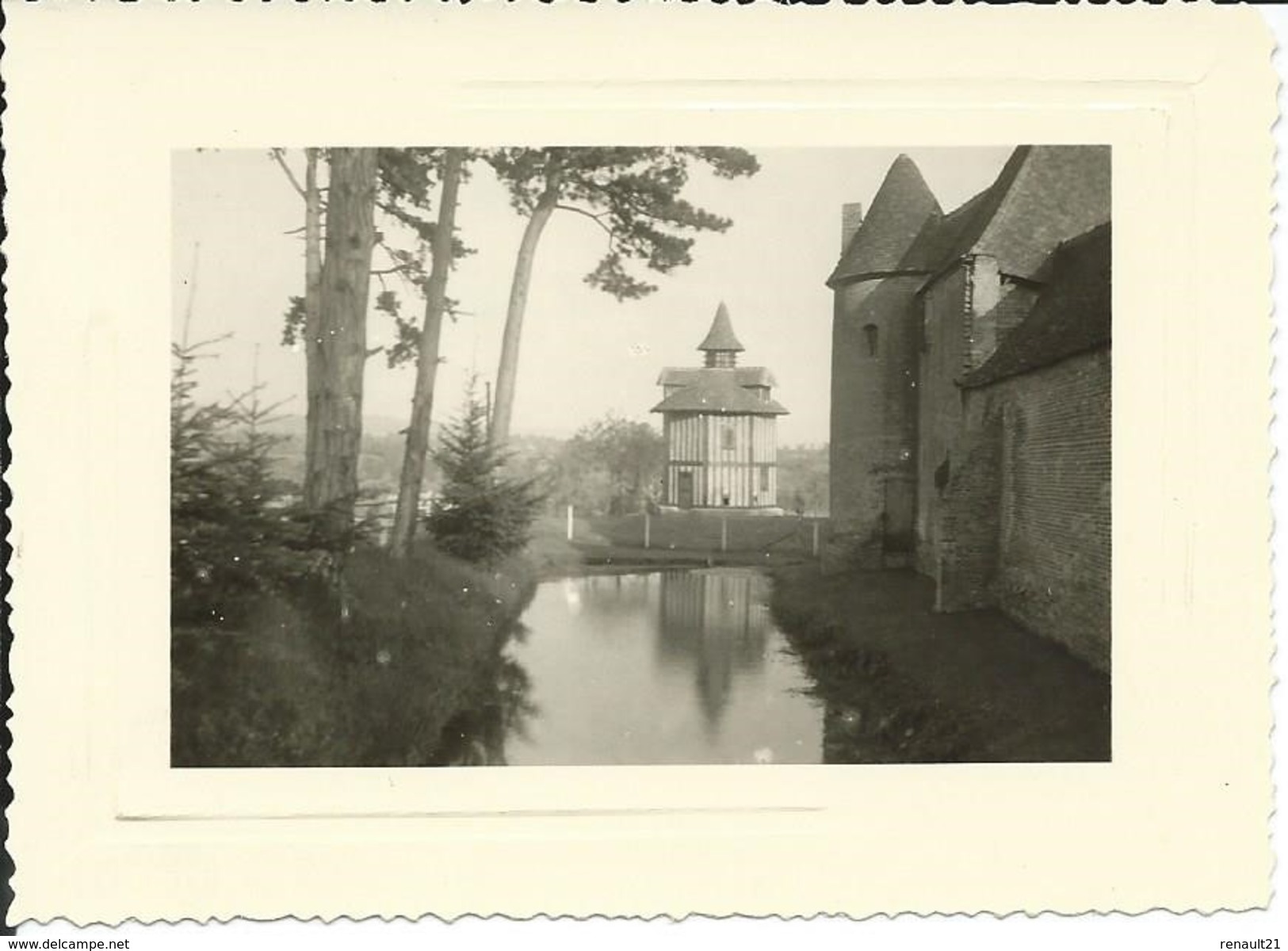 Saint-Roch-sur-Égrenne-Photo: L: 11 Cm X H: 8 Cm) Manoir De Loraille Le 8 Juillet 1956 (Voir Scan Du Verso) - Lieux