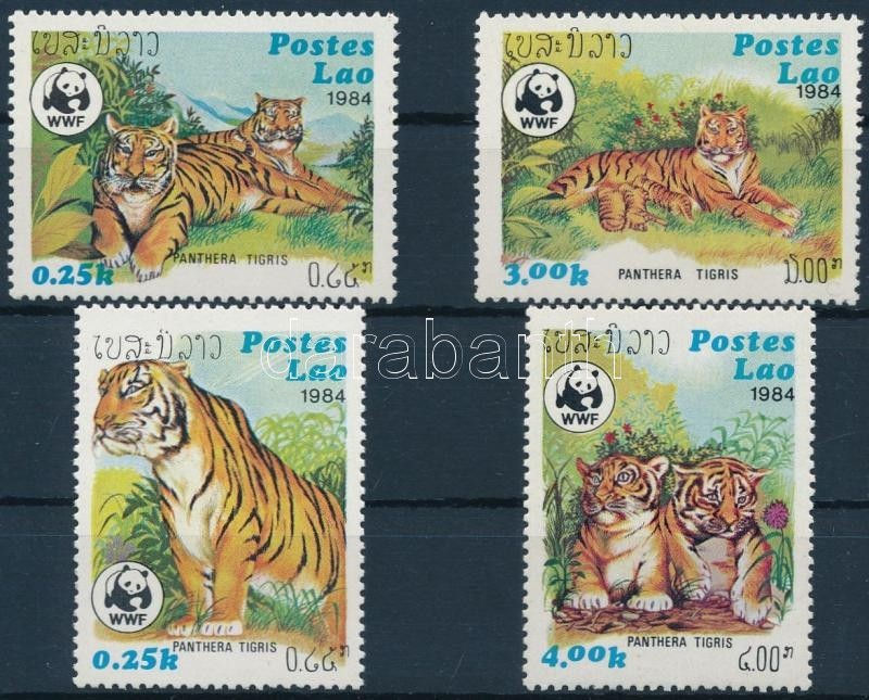 ** 1984 WWF: Tigris Sor Mi 706-709 - Other & Unclassified