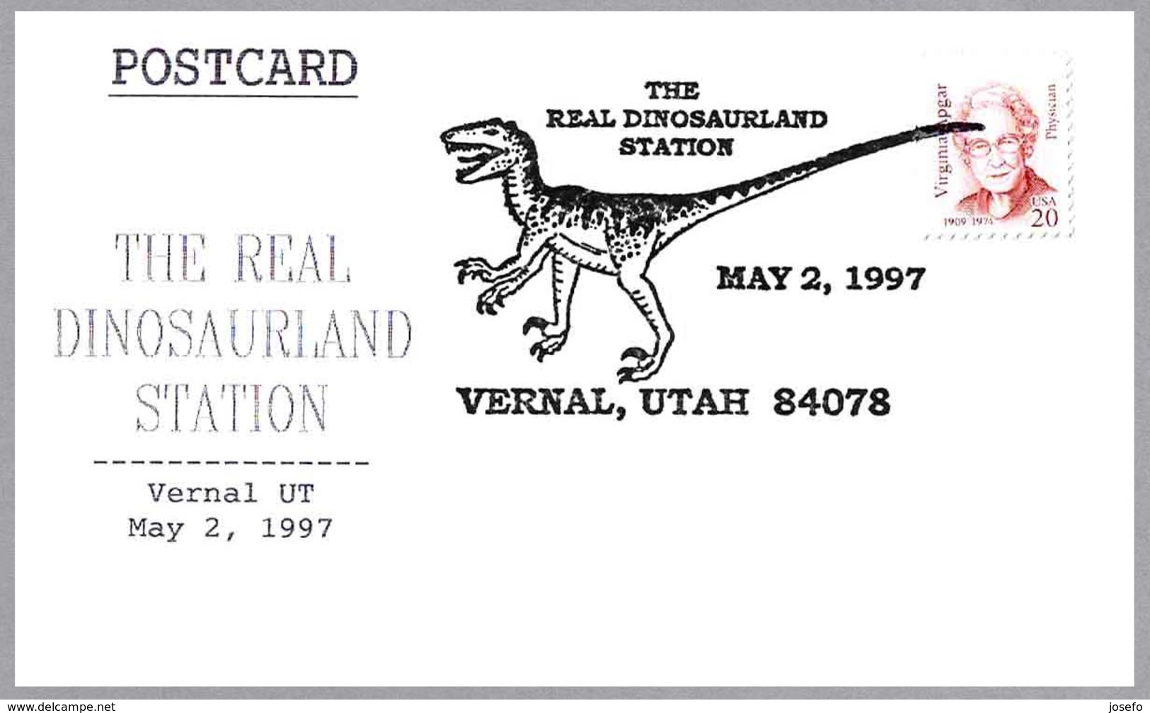 DINOSAURIO - The Real Dinosaurland. Vernal UT 1997 - Prehistóricos