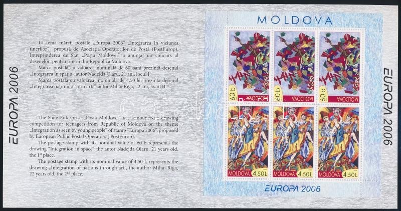 ** 2006 Europa CEPT Bélyegfüzet Mi MH 10 (Mi 549-550) - Autres & Non Classés