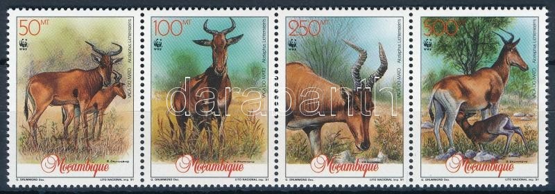 ** 1991 WWF: Antilop Négyescsík + Sor 4 FDC-n Mi 1231-1234 - Autres & Non Classés