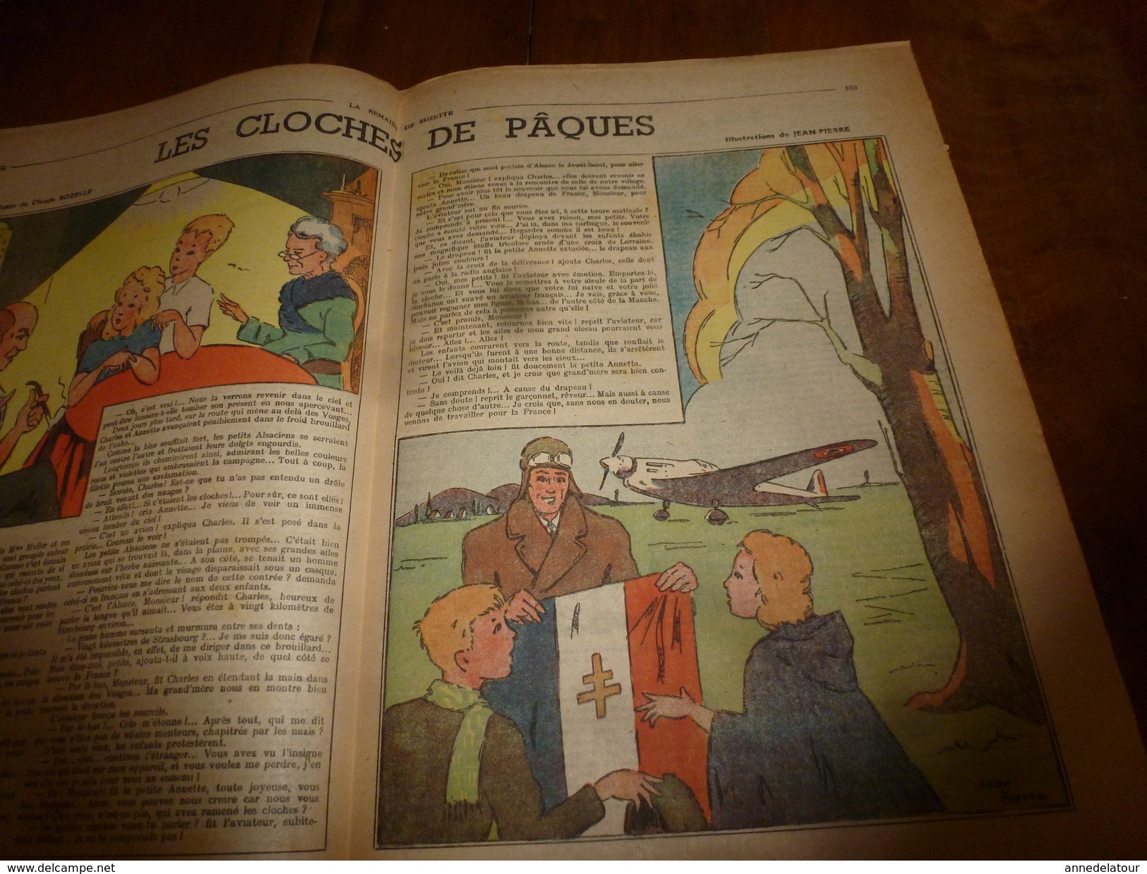 1947 LSDS :Choupi Et La Poupée ->Choupi Est Une Chatte De La Race La Plus Ordinaire, Mais C'est La Plus Géniale;etc - La Semaine De Suzette