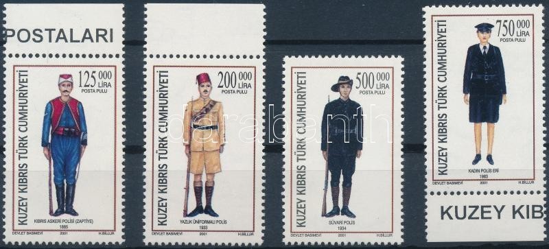 ** 2001 Egyenruha Sor Mi 542-545 + FDC-n - Other & Unclassified