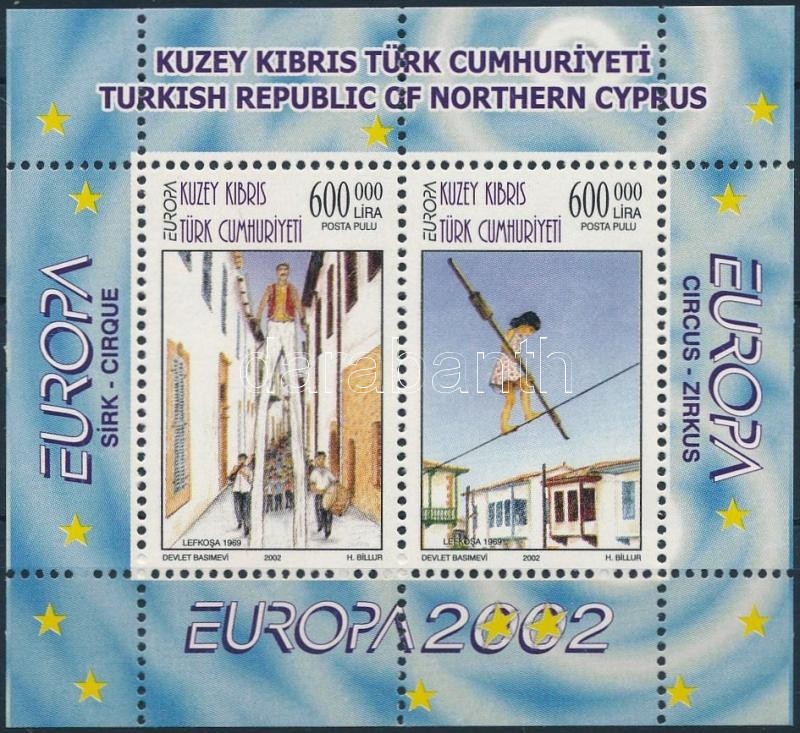 ** 2001 Europa CEPT Blokk Mi 20 + FDC-n - Other & Unclassified