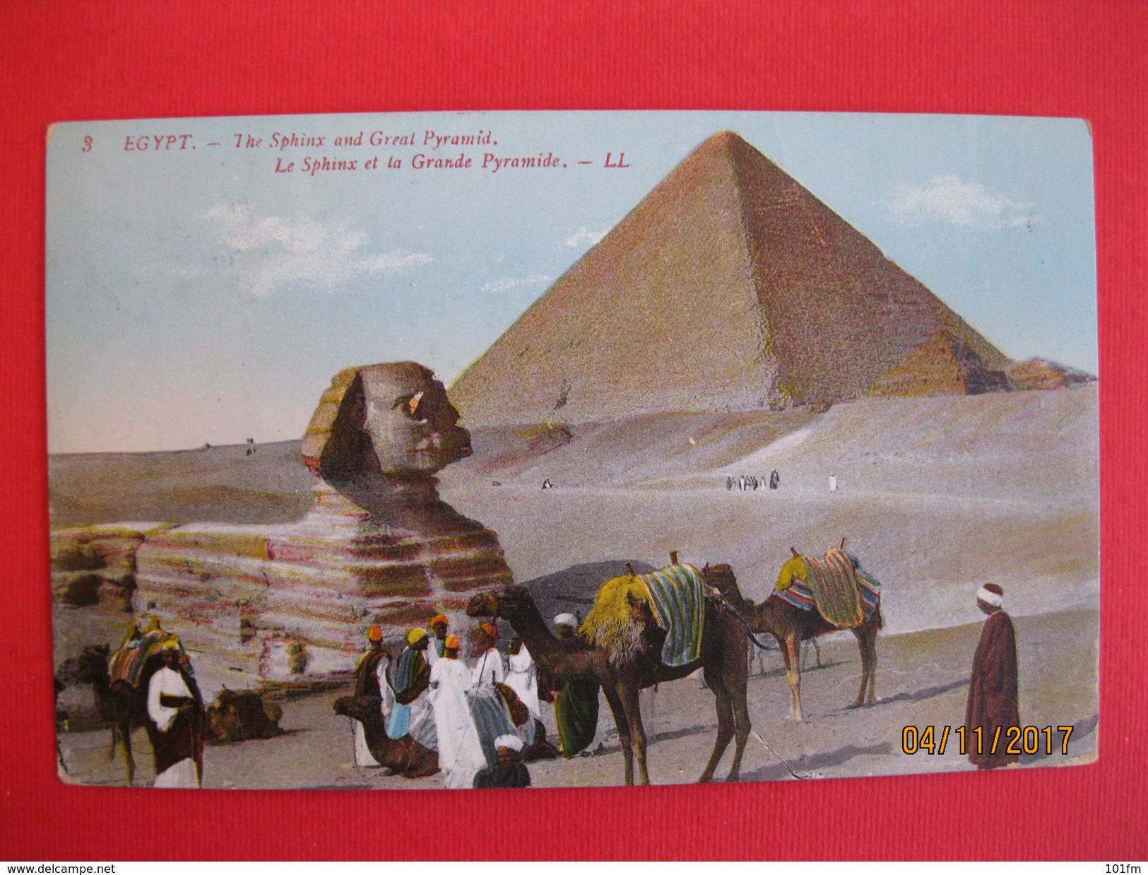 EGYPT - THE SPINX AND GREAT PYRAMID - Sphynx