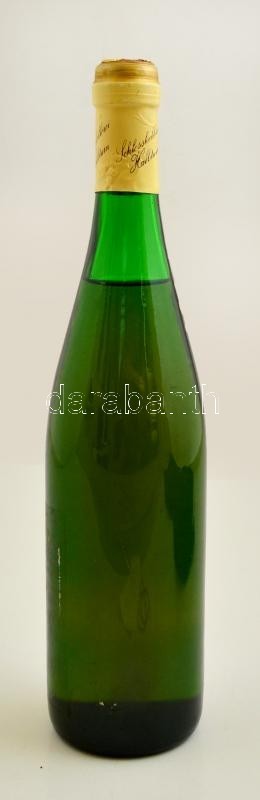 1990 Schlosskellerei Halbturm Fehérbor Bontatlan Palackban Címke Nélkül / Unopened Bottle - Autres & Non Classés