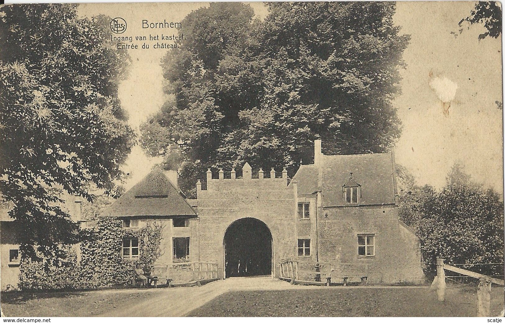 Bornhem     Ingang Van Het Kasteel - Bornem