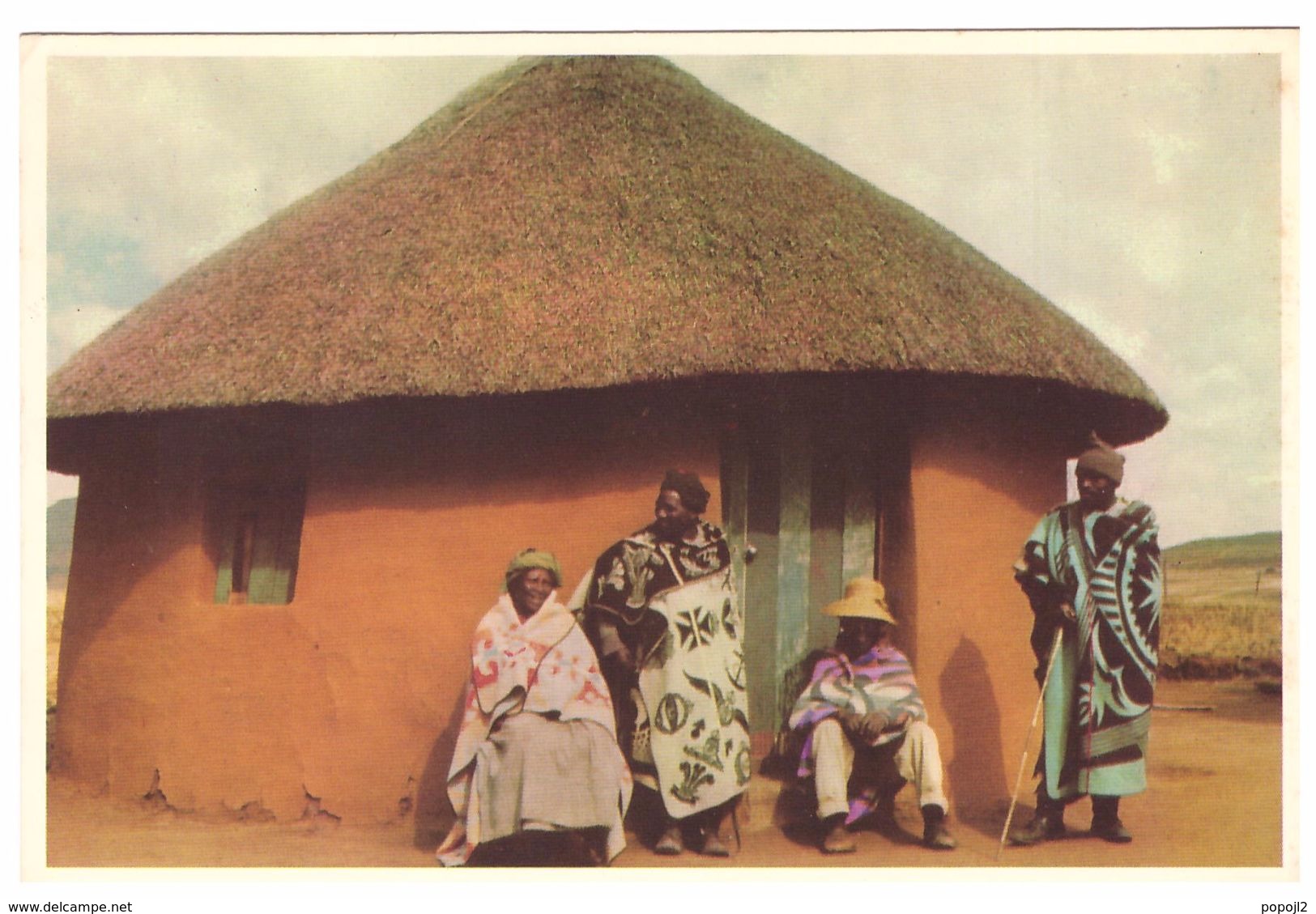 18 CPM AFRIQUE DU SUD - Zulu, Bantu, Ndebele toutes scannées