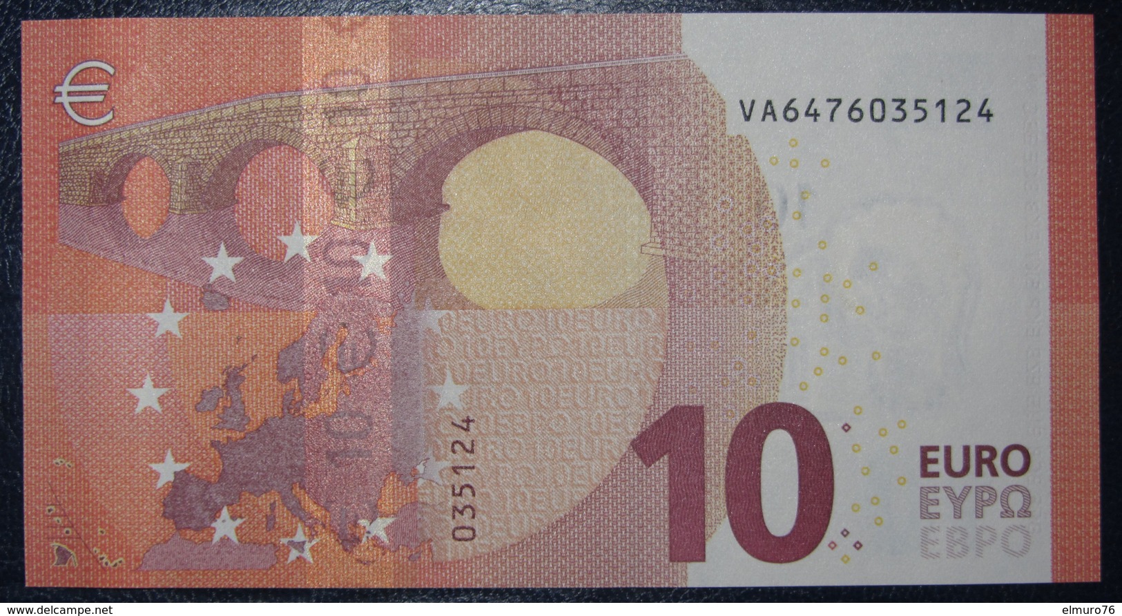 10 Euro V006I4 Spain Draghi Serie VA Perfect UNC - 10 Euro