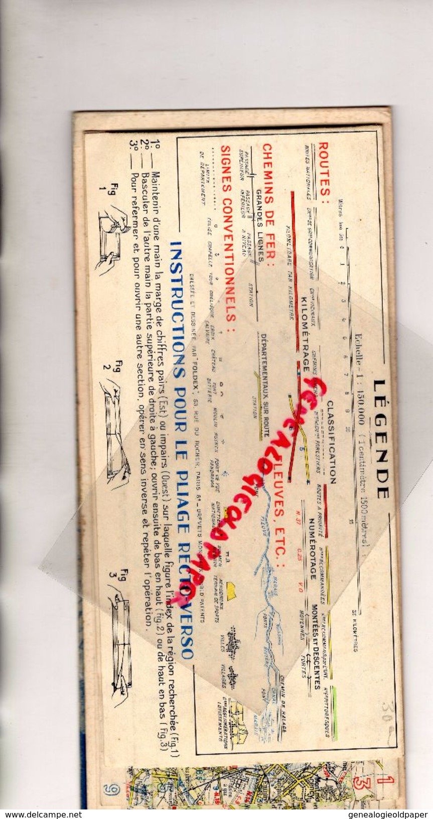 75-91-92-93-94-95-78-60-77-28-RARE BELLE CARTE ROUTIERE ILE DE FRANCE-PNEU HUTCHINSON FOLDEX-VELO-MOTO- 1935-PARIS-DREUX - Cartes Routières