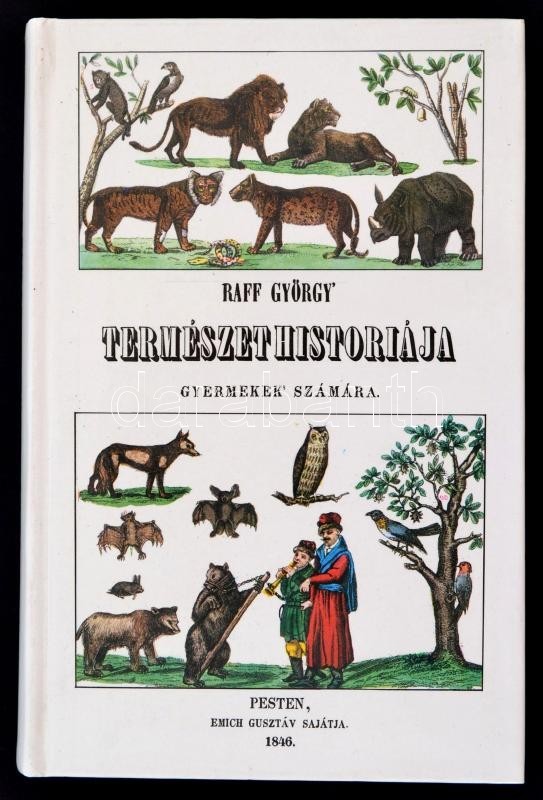 Raff György: Természethistóriája Gyermekek Számára. Bp.,1986, ÁKV. Kiadói Kartonált Papírkötés. - Non Classés