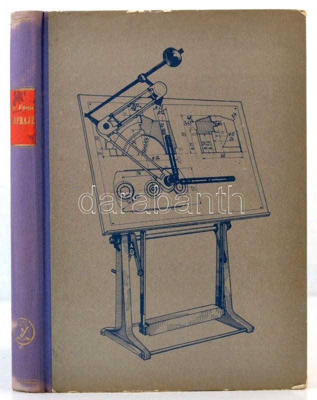 Dr. Vörös Imre:Géprajz. Bp.,1963, Tankönyvkiadó. Hatodik Kiadás. Kiadói Kissé Kopottas Félvászon-kötés. - Unclassified