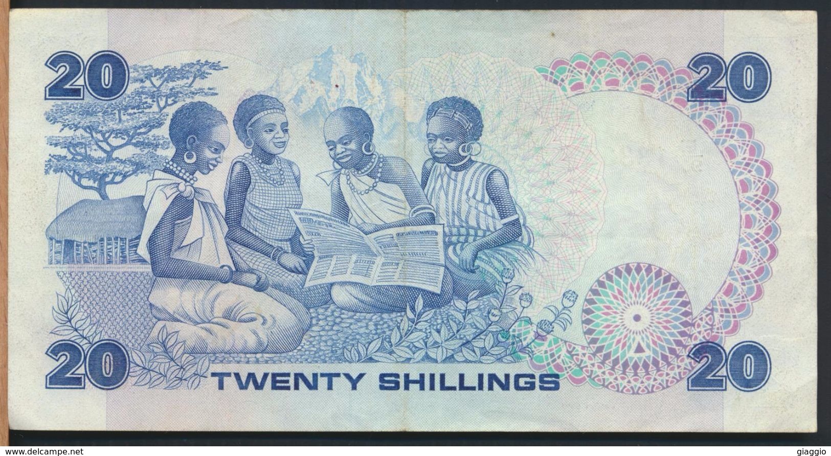 °°° KENYA - 20 SHILLINGS 1987 °°° - Kenia