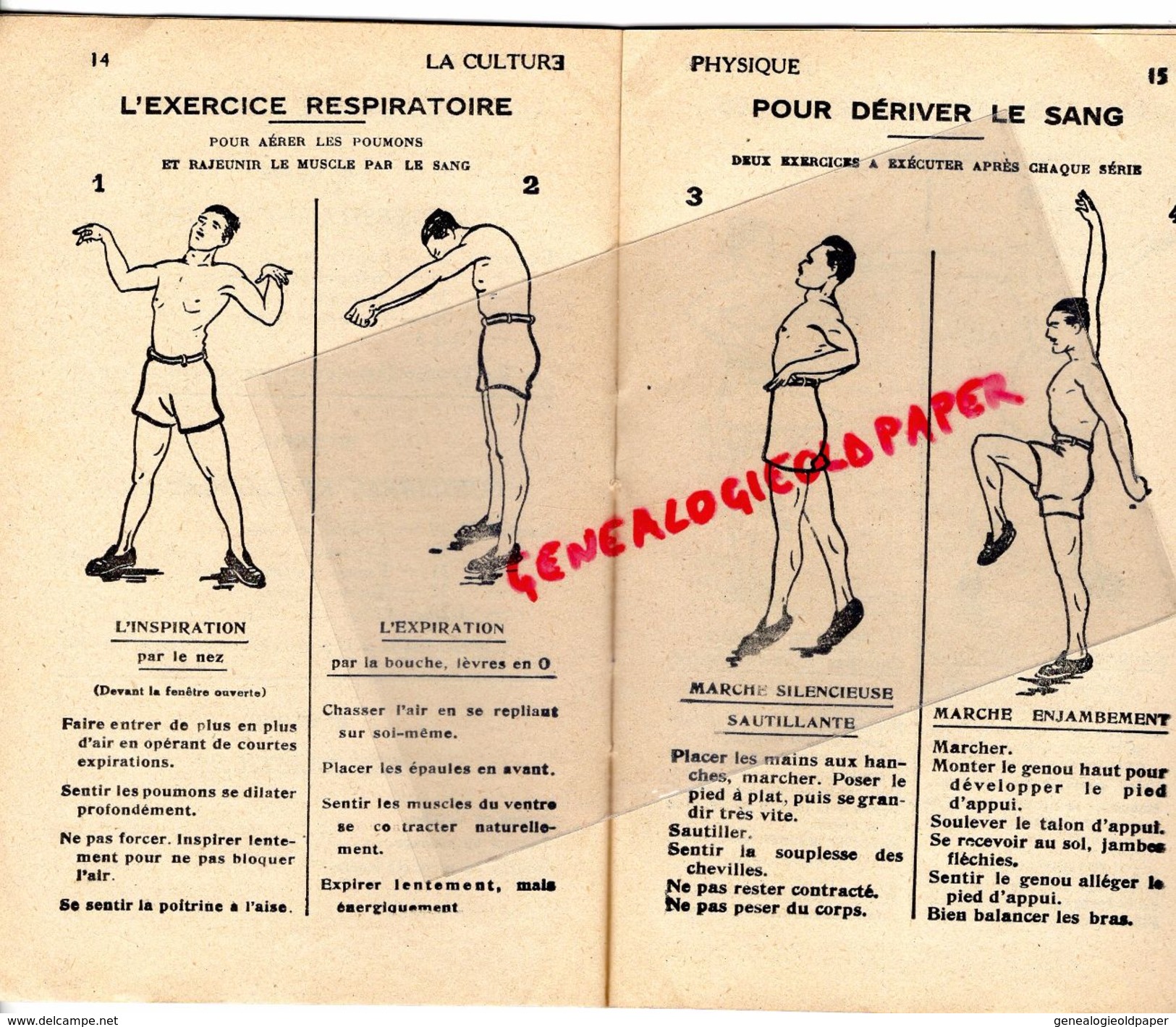 SPORT- CULTURE PHYSIQUE DE L' HOMME-CAPITAINE MAURICE CAMBIER-ILLUSTRATEUR ABEL PETIT-EDITEUR BORNEMANN PARIS-1947