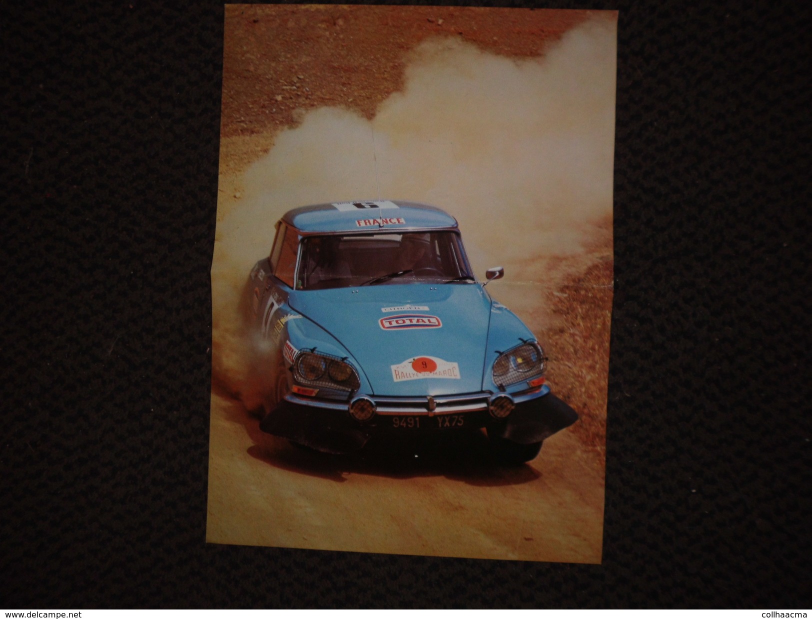 Poster Sport Auto Rallye  : Rallye Du Maroc  DS 21 CITROËN - Affiches