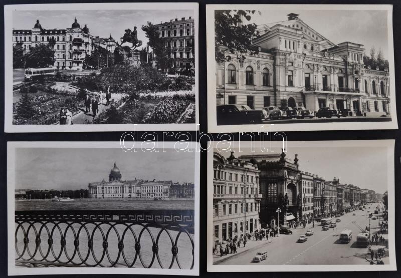 ** * Kb. 147 Db MODERN Orosz Városképes Lap / Cca. 147 Modern Russian Town-view Postcards - Non Classés