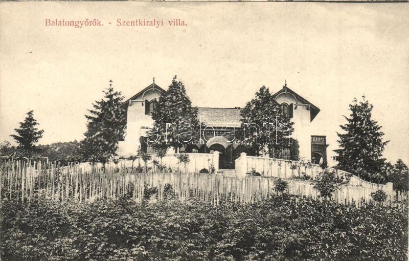 ** T1 Balatongyörök, Szentkirályi Villa - Unclassified