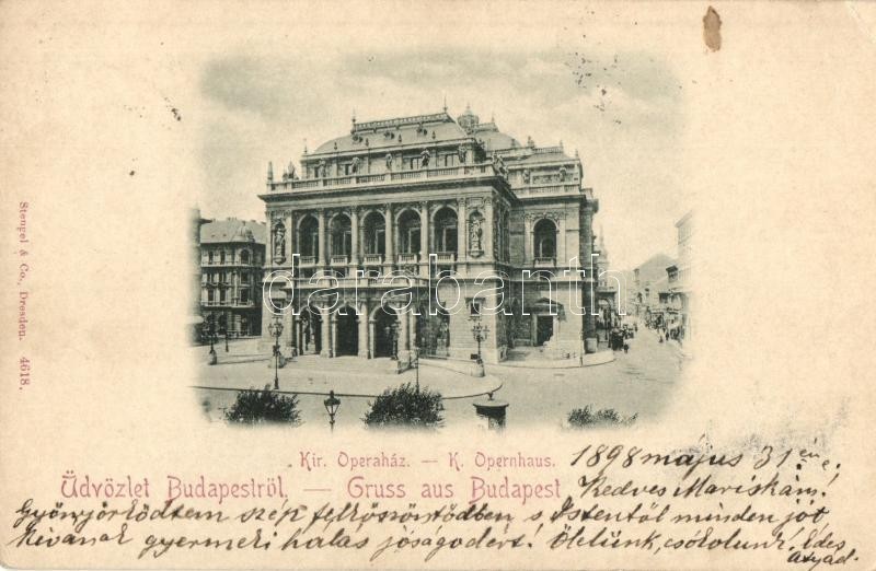 T2/T3 1898 Budapest VI. Operaház (EK) - Unclassified