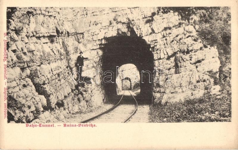 ** T1/T2 Anina, Stájerlakanina, Steierdorf; Vasúti Vonal Alagútja,  Florianschütz Kiadása / Railways, Tunnel - Non Classés