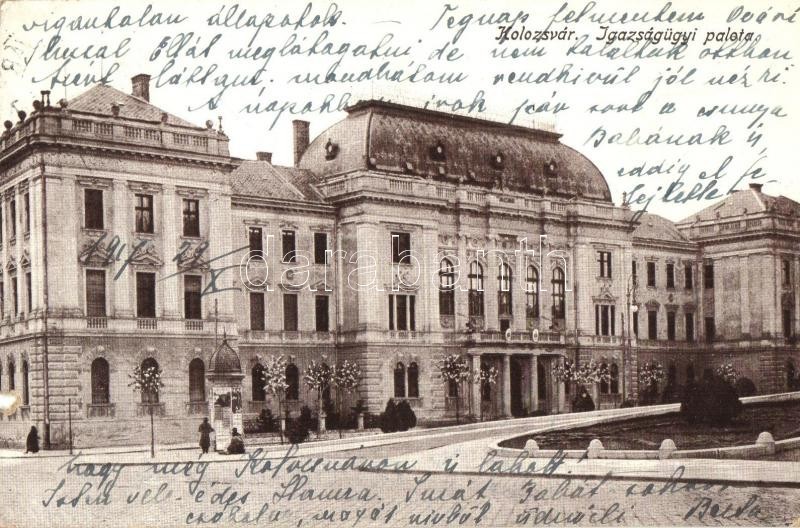 T4 Kolozsvár, Cluj; Igazságügyi Palota / Palace Of Finance (b) - Unclassified