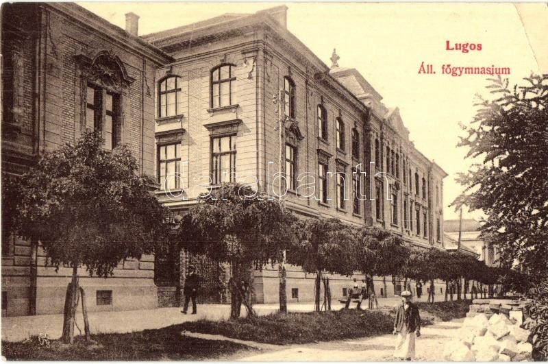 T2/T3 Lugos, Lugoj; Állami Főgimnázium / Grammar School (EK) - Unclassified