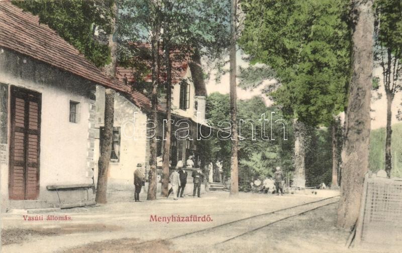 T2 Menyházafürdő, Baile Moneasa; Vasútállomás / Railway Station / Bahnhof - Unclassified