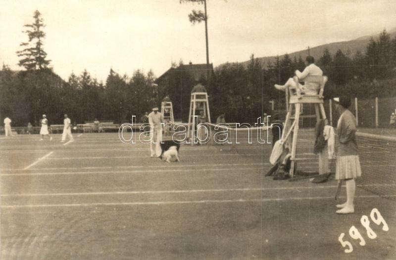 * Kassa, Kosice; Teniszezők / Tennis Players. Ritter Nándor Photo - Non Classés